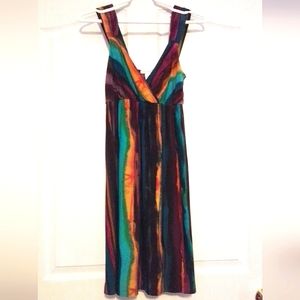 Charlotte Russe Multi-Colored Juniors Sz Medium Dress